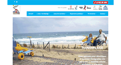 Desktop Screenshot of handiplage.fr