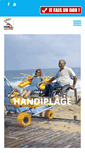 Mobile Screenshot of handiplage.fr