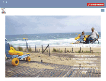 Tablet Screenshot of handiplage.fr